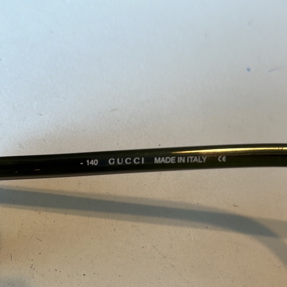Gucci Vintage (1990) Sunglasses Green 140 GG 2657/S T7X 52▪️17 - Picture 6 of 6